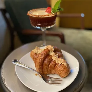 Watermelon tajin + almond croissant