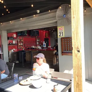 Bar area