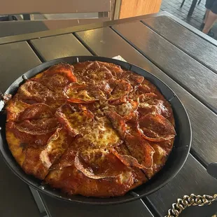 Hot Honey Pepperoni Pizza