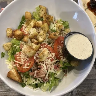 Half Peppercorn Ranch** with no onions