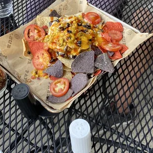 nachos, food
