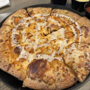 Buffalo Chicken 10" pizza original crust