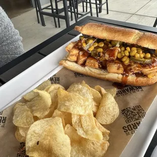 Sriracha Chicken Grinder