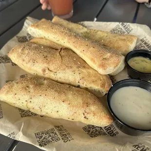Breadsticks - best in the area!