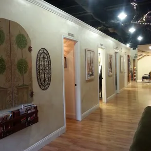 Stylists and Esthetic rooms.