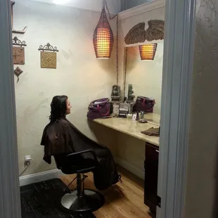 Stylist&apos;s private room