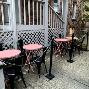 Outdoor seating