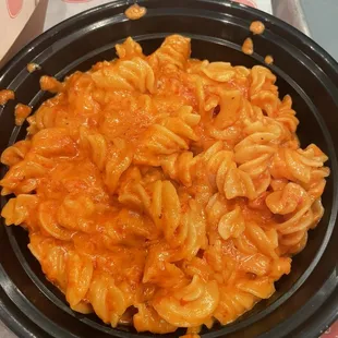 Spicy vodka pasta