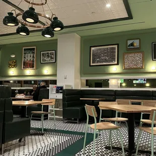 interior, sushi and sashimi