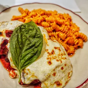 Chicken Parm platter