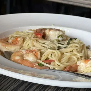 Shrimp scampi