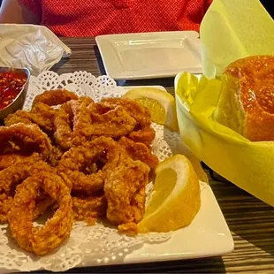 Fried calamari