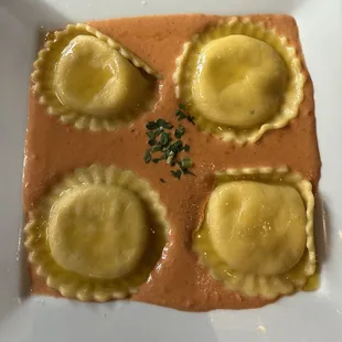 Cheese ravioli