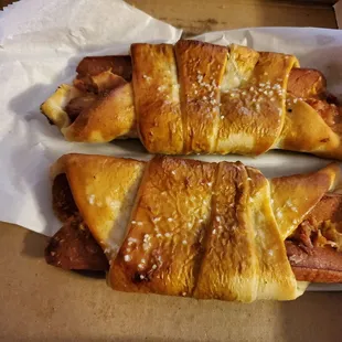Pretzel dogs!