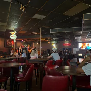 people sitting at the bar