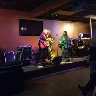 Wednesday night acoustical jam with Chris Max
