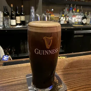 a pint of guinness