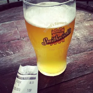 Simple pint before a movie. Can't go wrong.