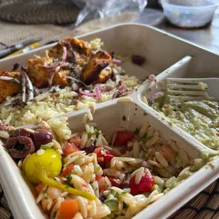 Chicken kabob (sorry couldn't take a picture earlier it was delicious)