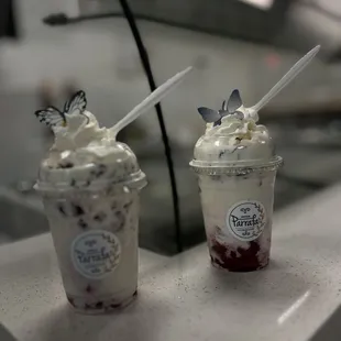 Fresas con crema deliciosas!!!