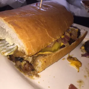 Hot Sausage Poboys