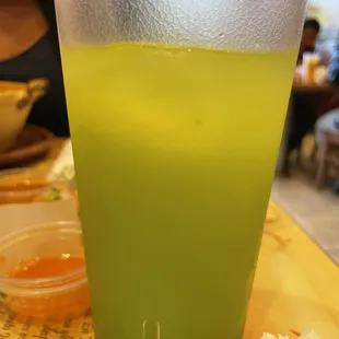 Pineapple and cucumber Fresca