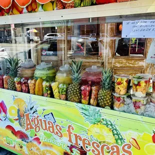 Las Aguas Frescas son riquísimas!