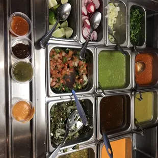 Super salsa bar