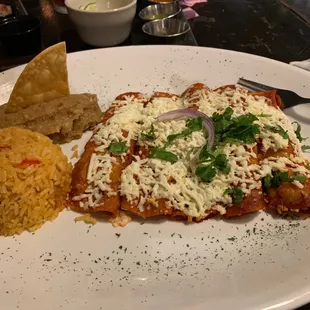 Enchiladas Rojas