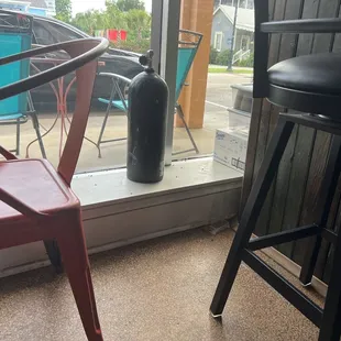 Picture of flies but behind chair there&apos;s a LOT more