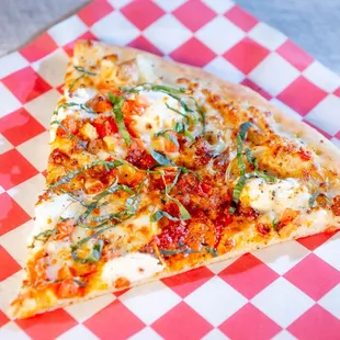 pizza, food