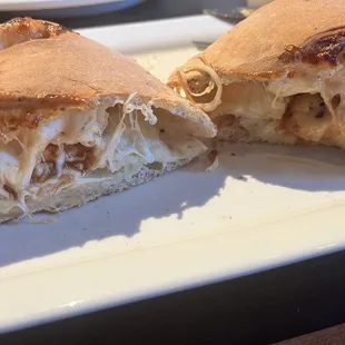 BBQ Chicken Calzone