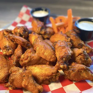 fried chicken wings, poultry, bbq chicken, chicken, chicken wings, food, chicken wings and fried chicken, fried chicken, bbq wings