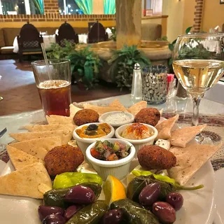 Mazeh Combination Appetizer Serves 4-5 people