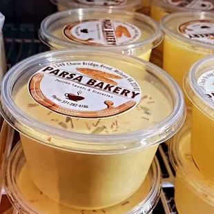 Persian ice cream infused with saffron! Also known as (Akbar mashti) in Farsi. Family size only 5.99