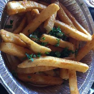 Parsley fries