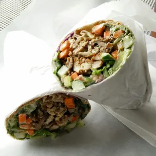 Best chicken wrap ever.