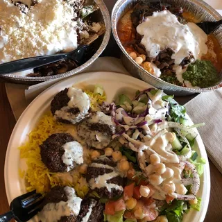 Hummus Shawarma Bowl Steak