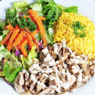 Chicken Shawarma Plate