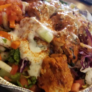 Chicken Shishkabob Salad