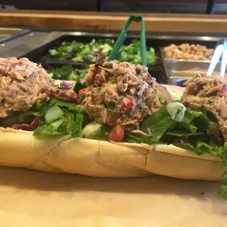 Parsley Tuna Baguette