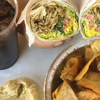 Chicken Shawarma Wrap Combo