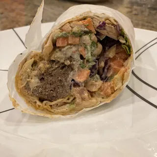 Beef Kabob Wrap