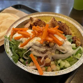 Chicken Shishkabob Bowl Combo