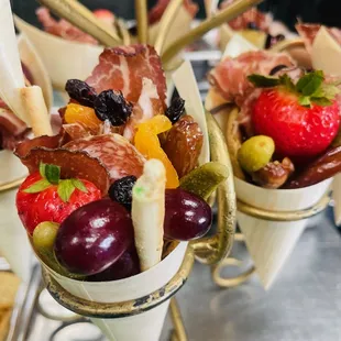 Charcuterie Cone Display
