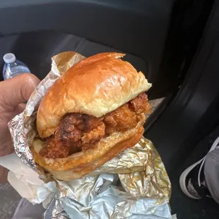 Hot Chicken Sandwich