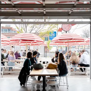 Both Indoor and Outdoor Seating