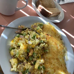 Denver Omelette (scrambled)