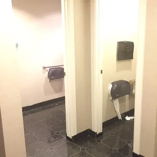 Private stalls in the ladies bathroom!