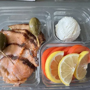 Salmon Pastrami Bagel